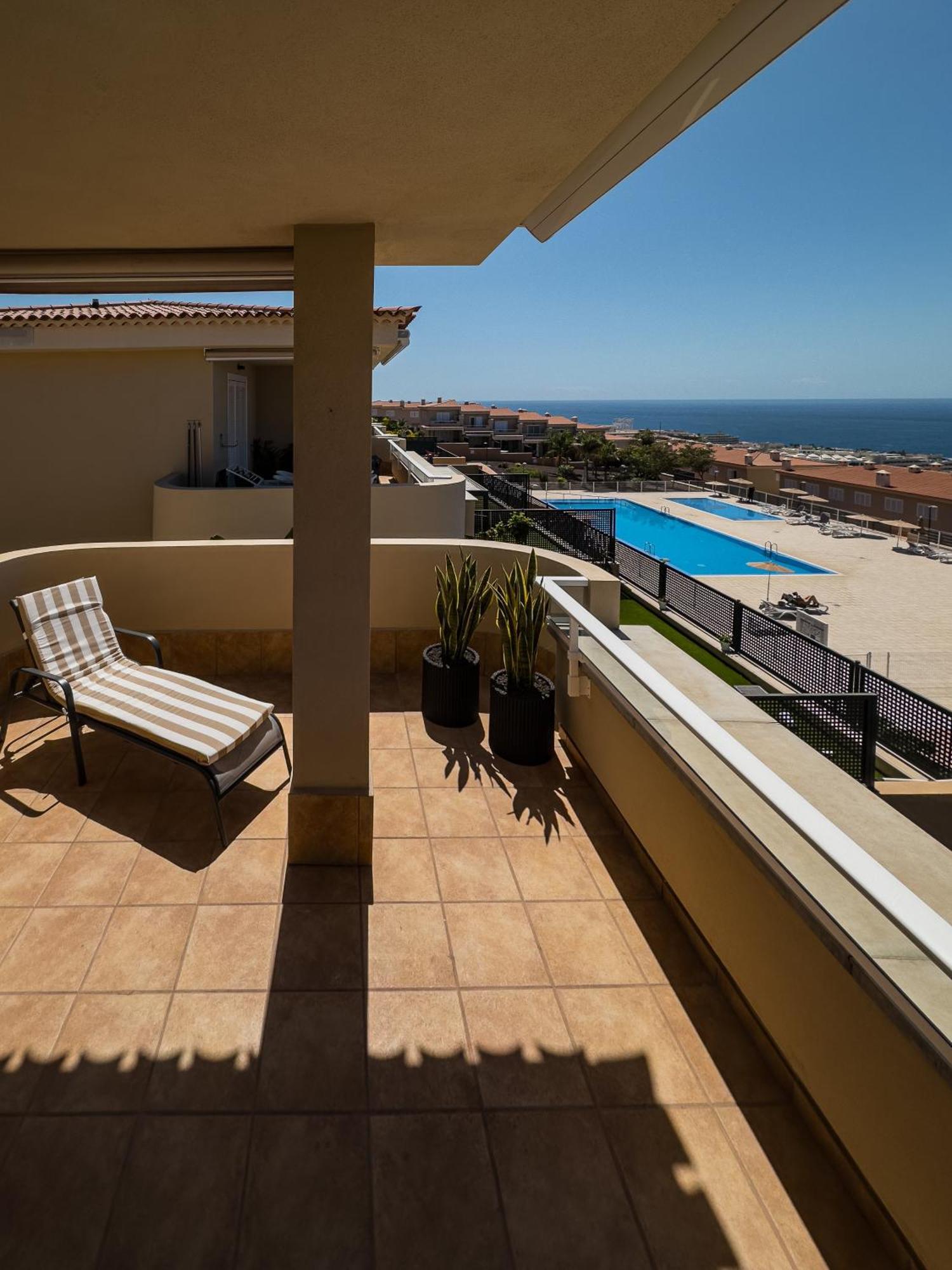 Luna - Ac, 2 Pools, Panoramic Ocean, Private Garage, Fibre Net Puerto de Santiago  Esterno foto