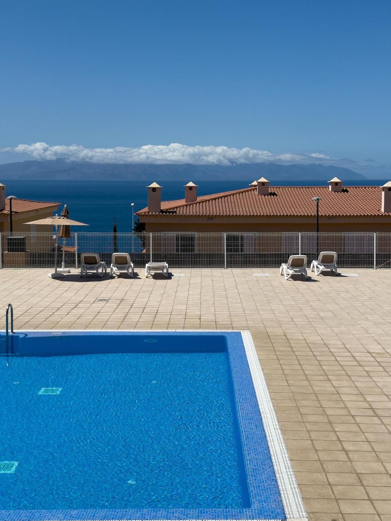 Luna - Ac, 2 Pools, Panoramic Ocean, Private Garage, Fibre Net Puerto de Santiago  Esterno foto