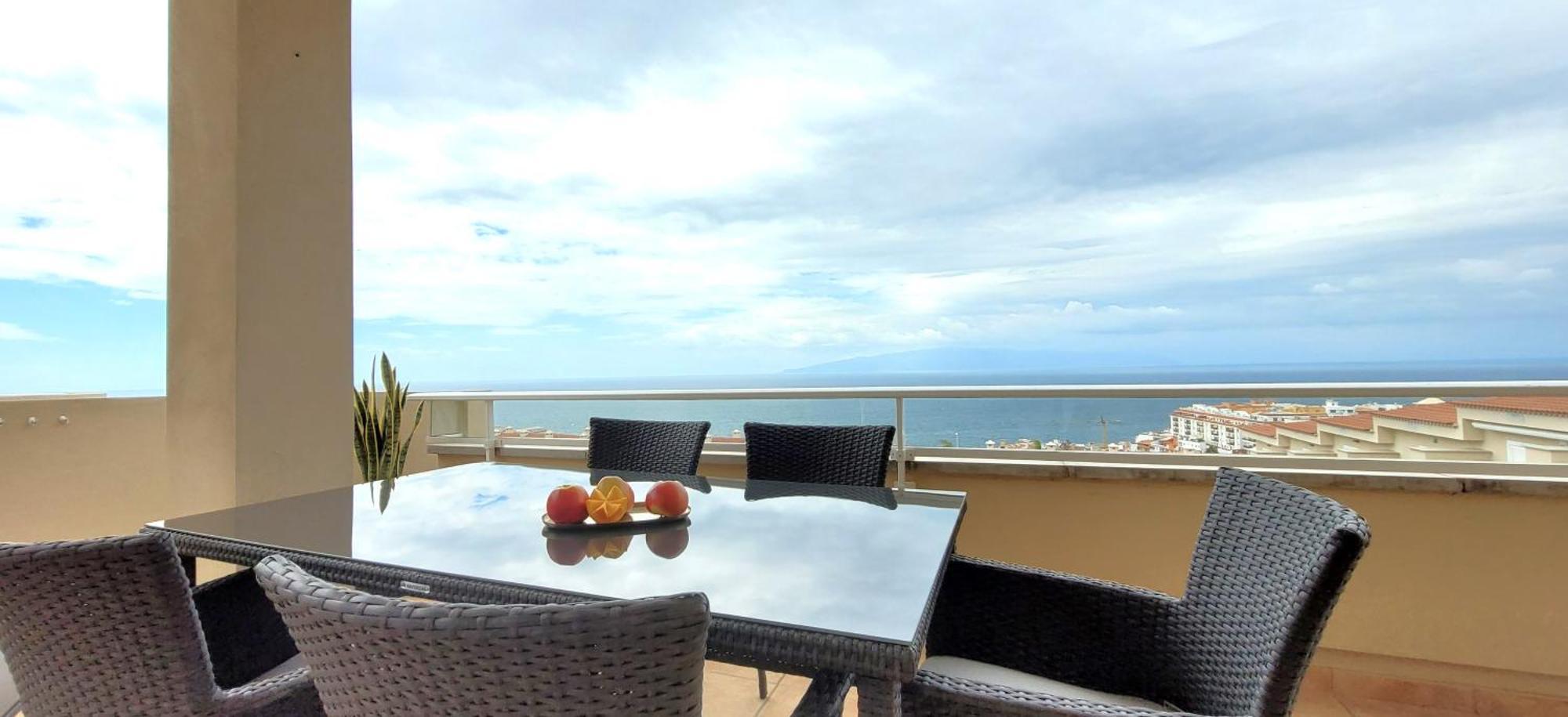 Luna - Ac, 2 Pools, Panoramic Ocean, Private Garage, Fibre Net Puerto de Santiago  Esterno foto