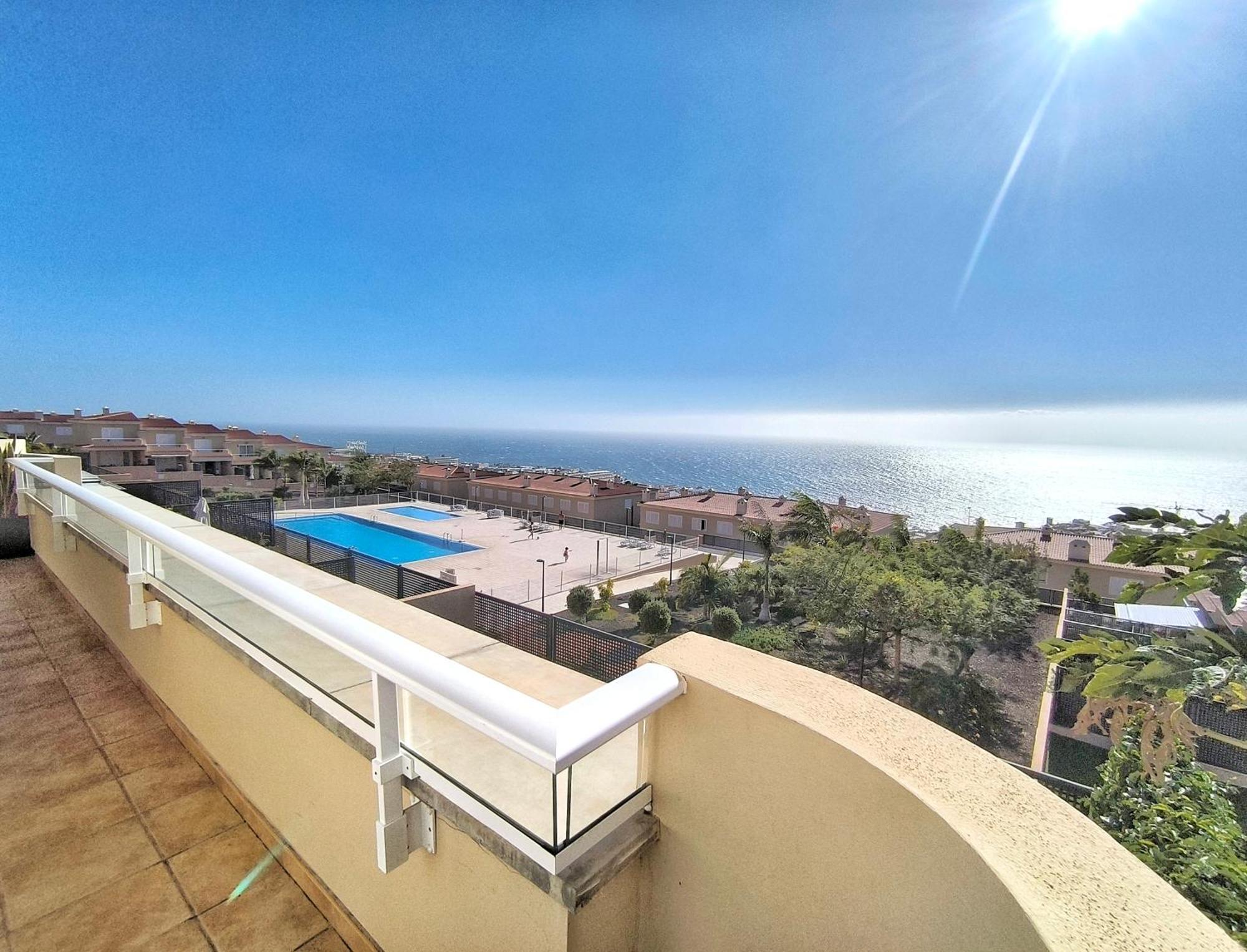 Luna - Ac, 2 Pools, Panoramic Ocean, Private Garage, Fibre Net Puerto de Santiago  Esterno foto